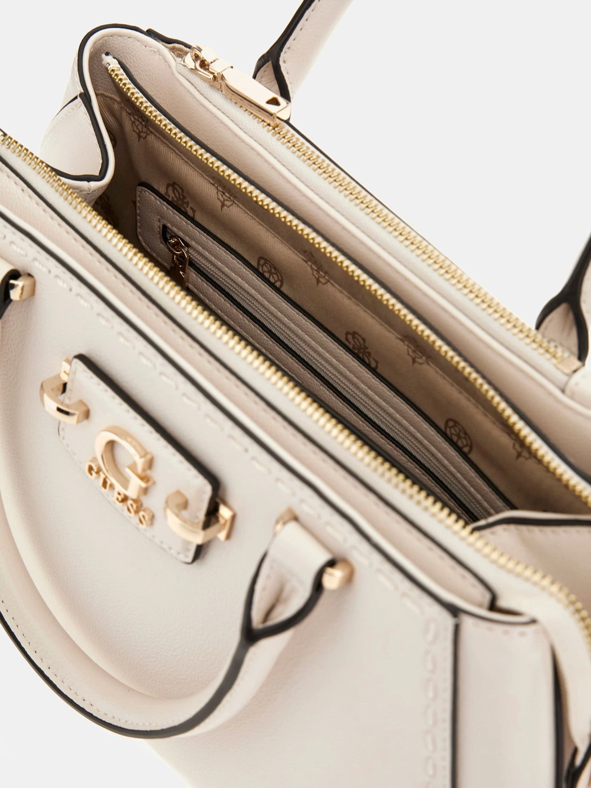 Guess Kadın Beyaz  Nastra Society Satchel Çanta