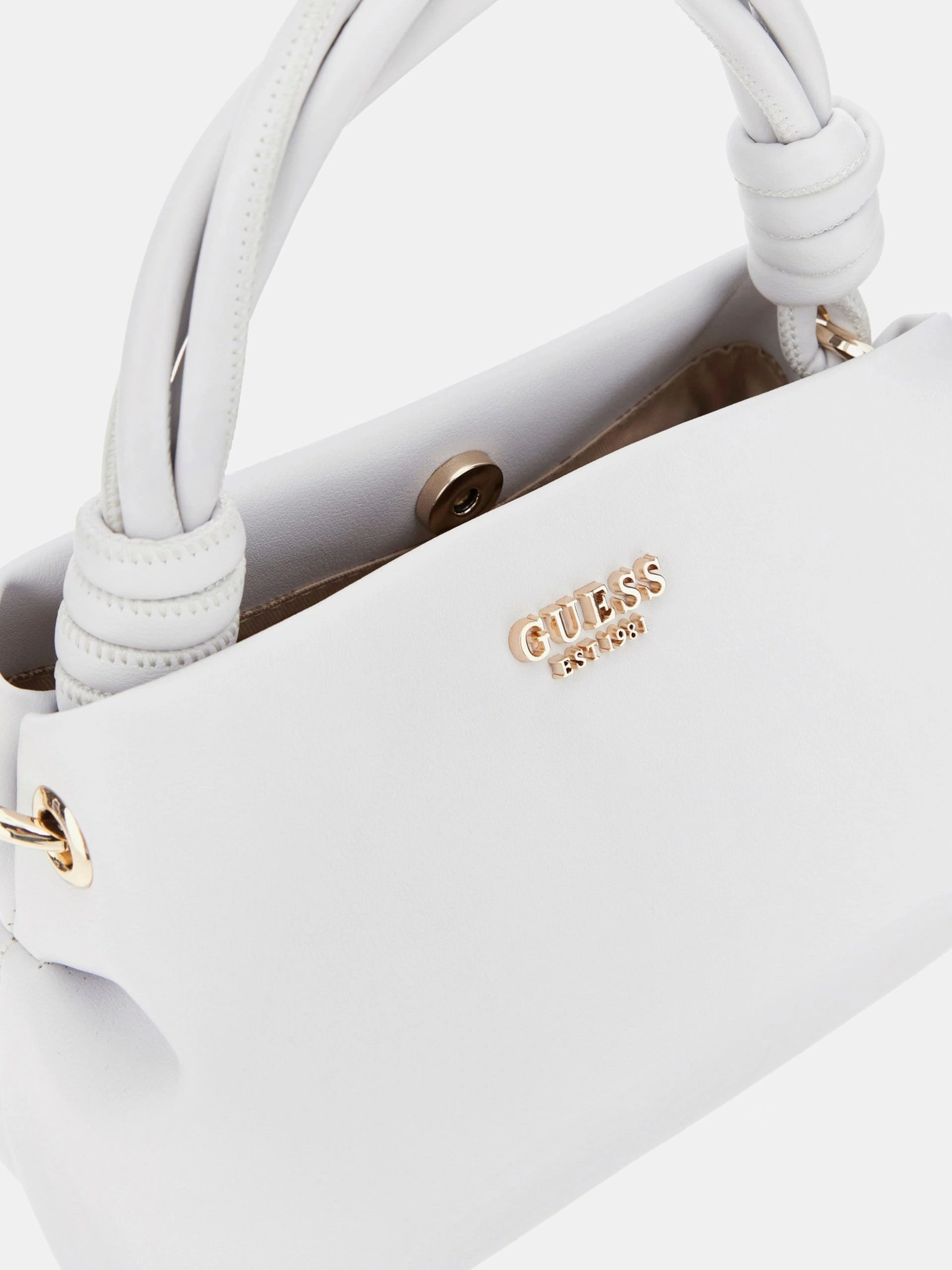 Guess Kadın Beyaz Sansa El Saplı Crossbody Çanta