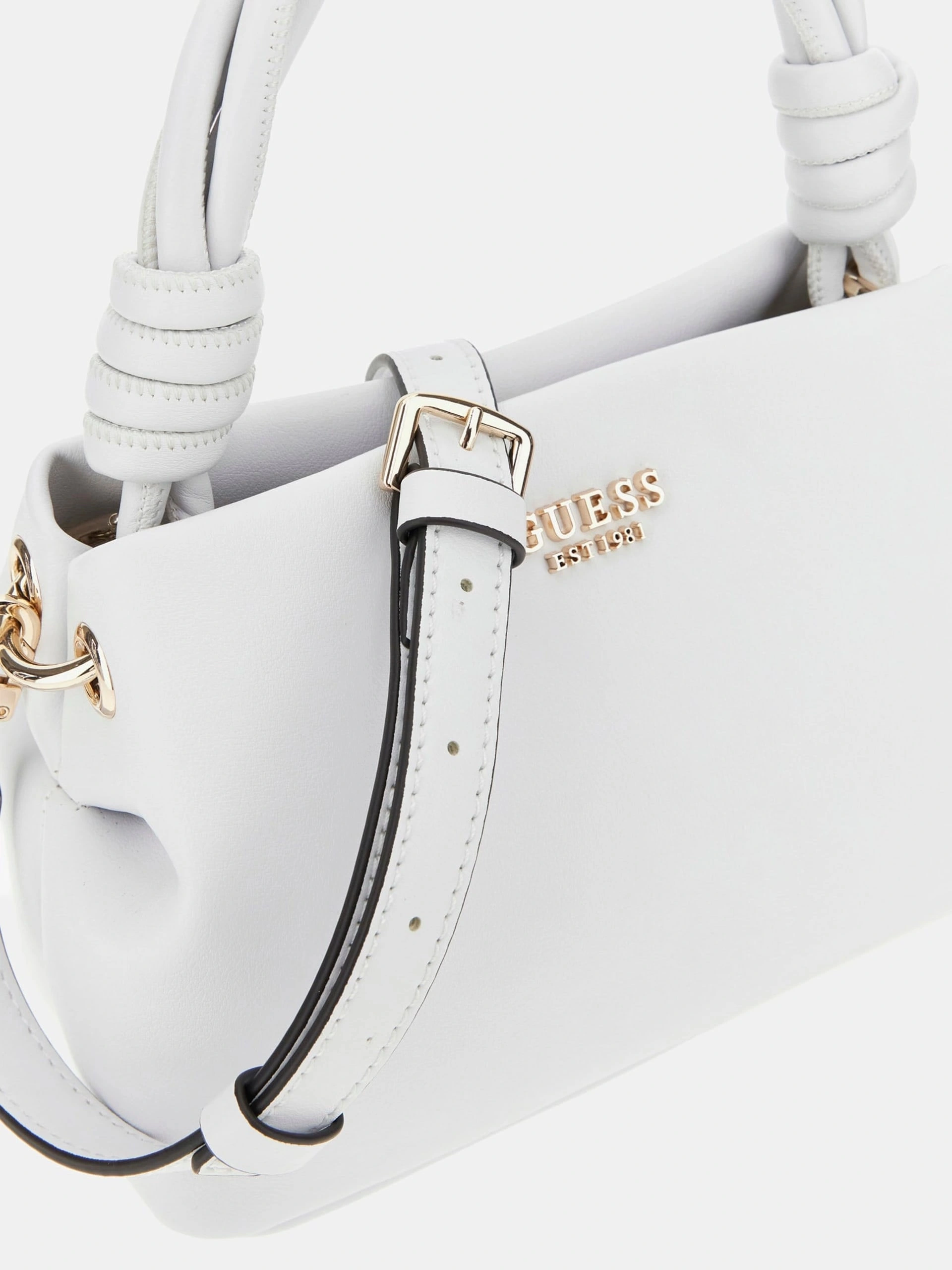 Guess Kadın Beyaz Sansa El Saplı Crossbody Çanta