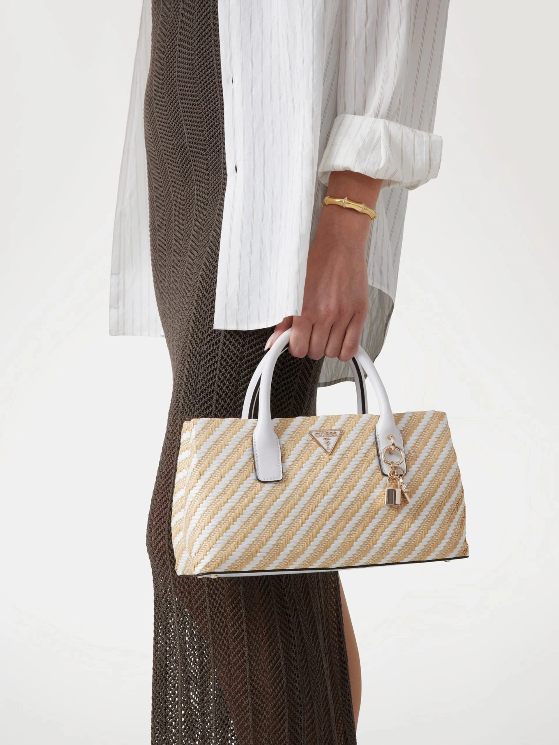 Guess Kadın Simona Küçük Satchel Çanta