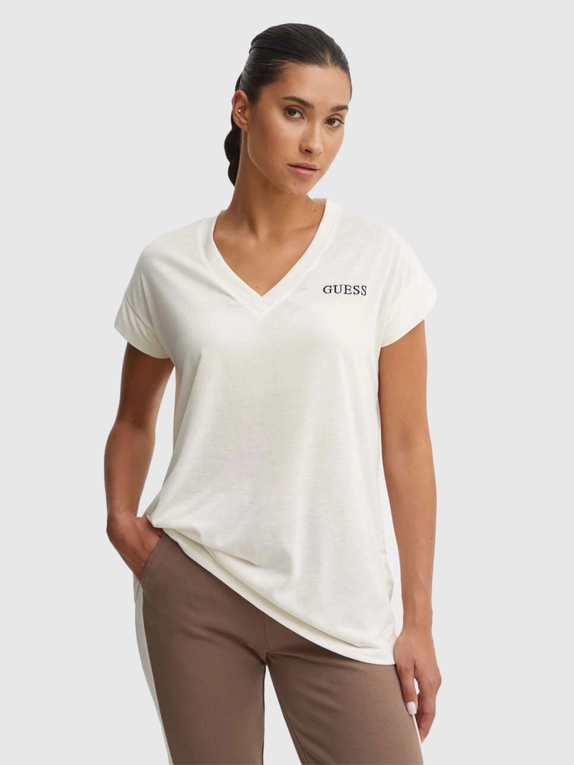 Guess Kadın Deana Maxi T-Shirt