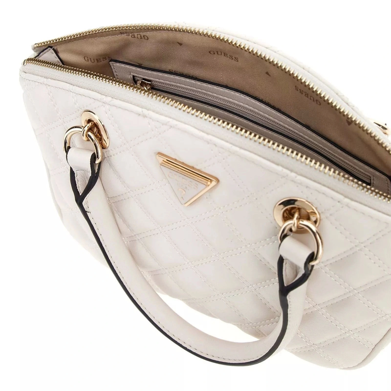 Guess Kadın Beyaz Giully Mini Satchel Çanta