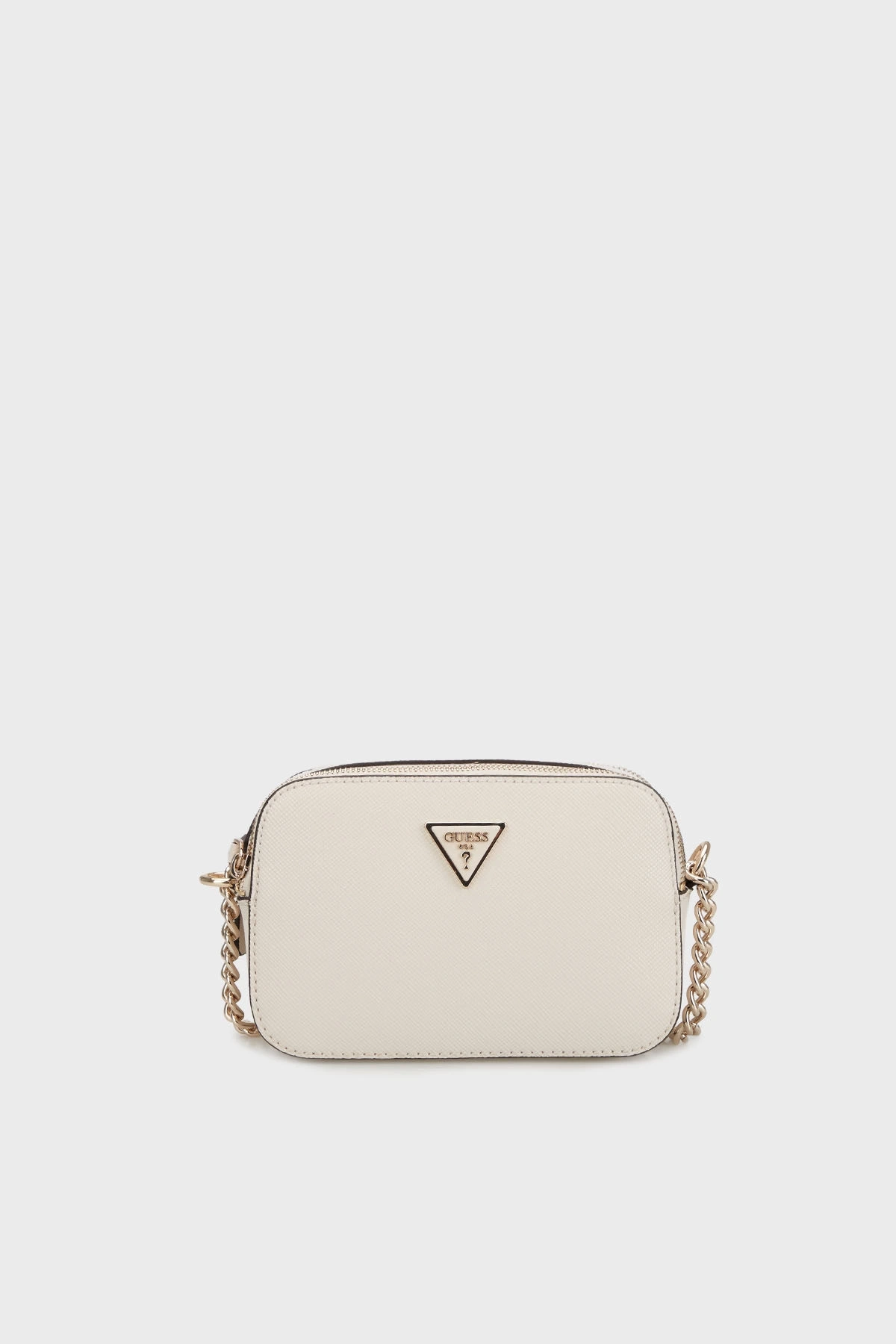 Guess Kadın Ekru Noelle Crossbody Kamera Çanta