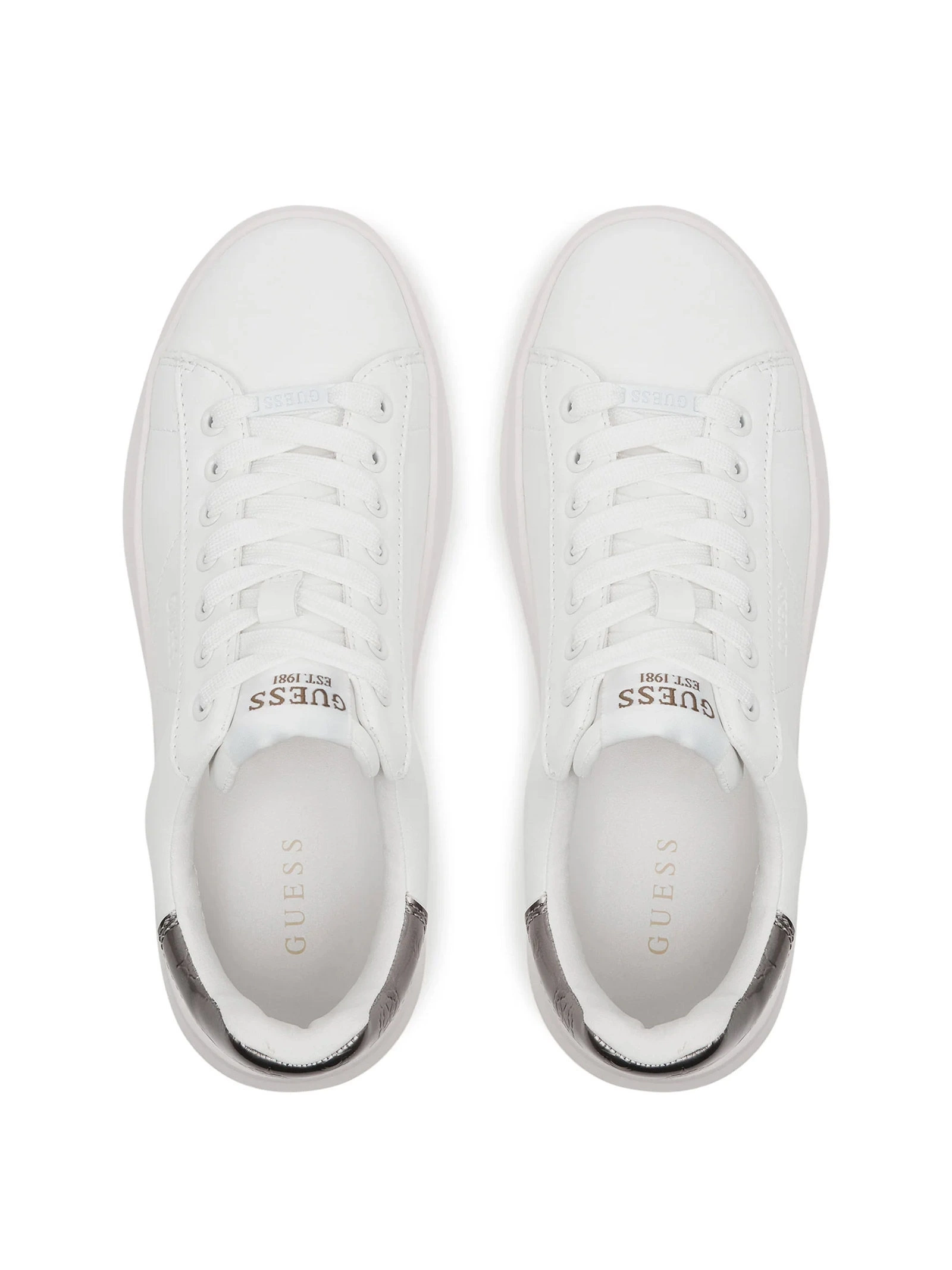 Guess Kadın Elbina Beyaz  Sneaker