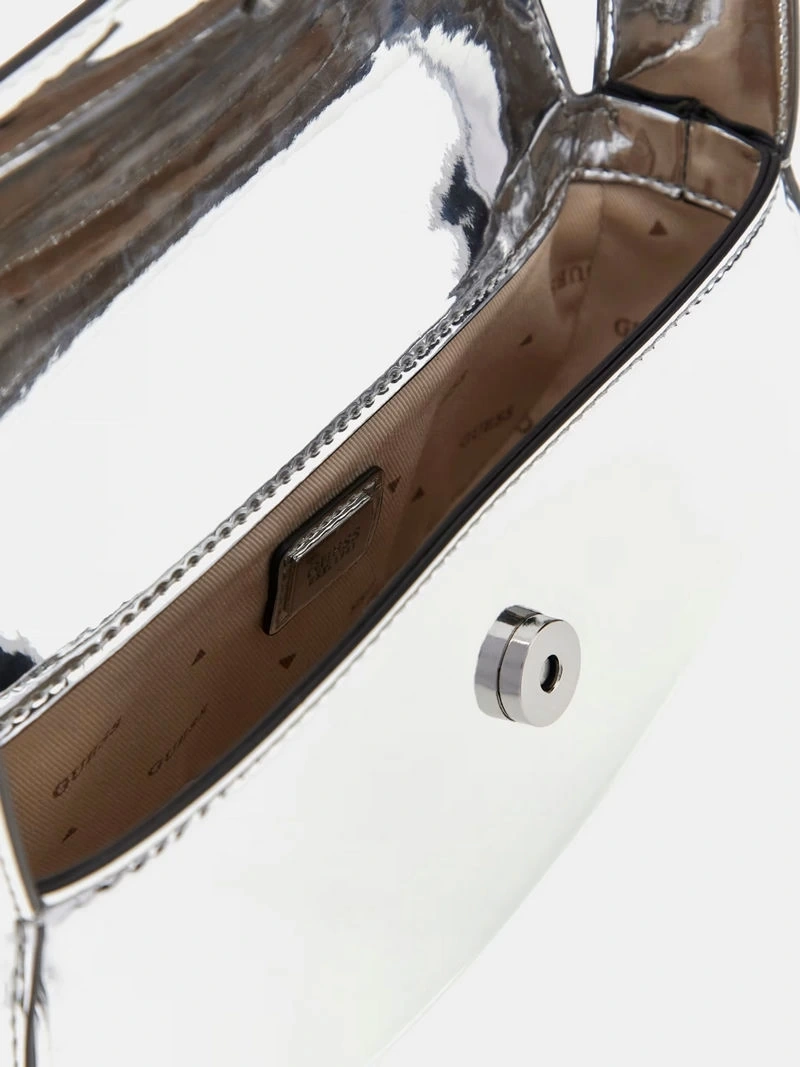 Guess Kadın Gri Arnela Mini Omuz Çantası