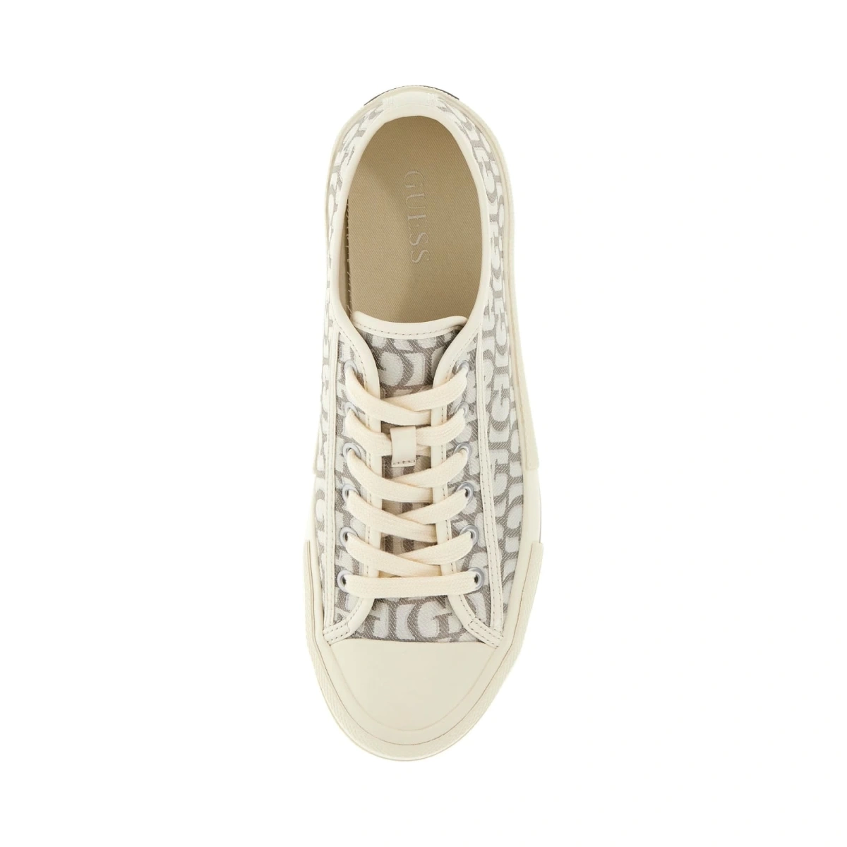 Guess Kadın Gri Carey  Logolu Sneaker