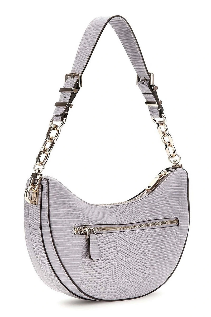 Guess Kadın Gri Orlina Desenli Omuz Çantası