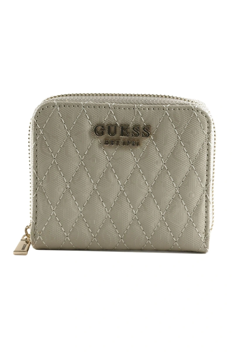 Guess Kadın Kahverengi Betula Küçük Fermuarlı Cüzdan