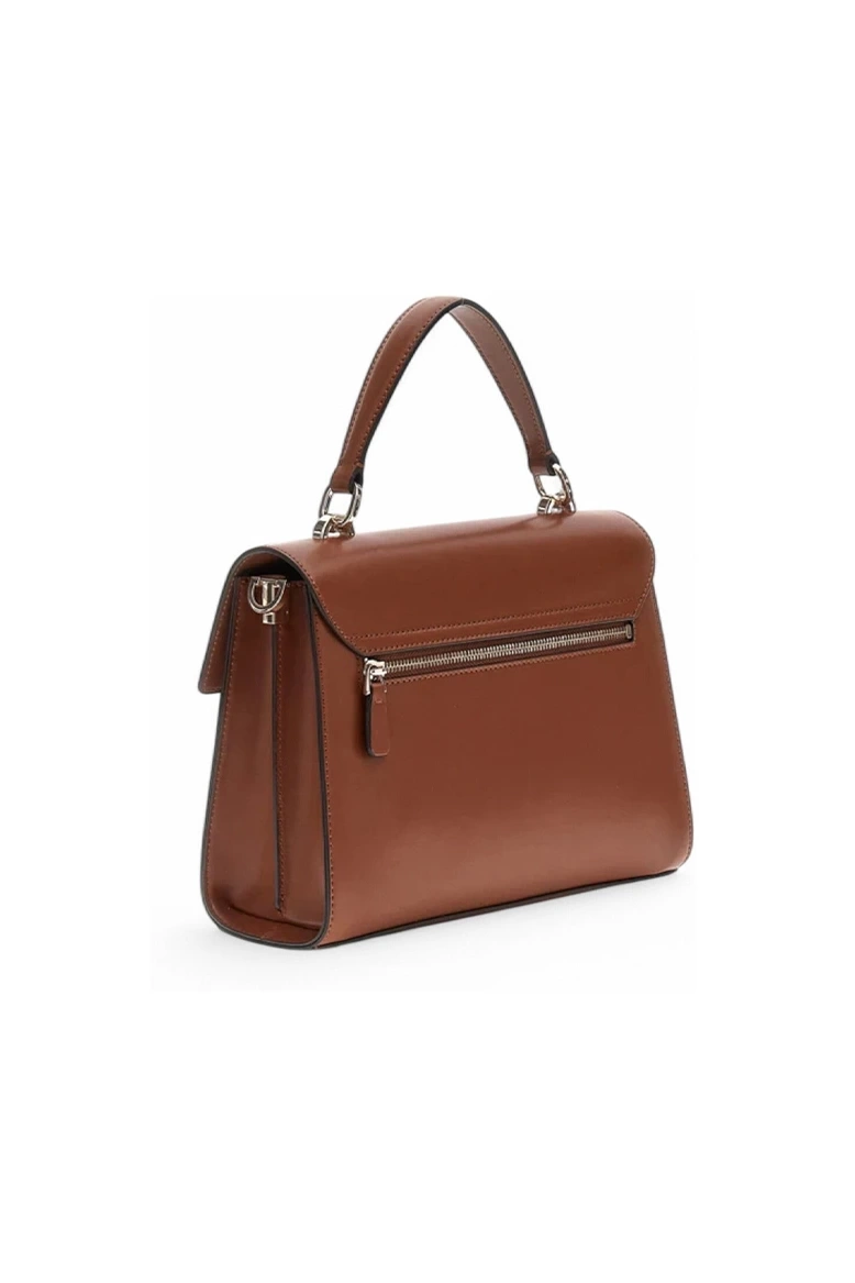 Guess Kadın Kahverengi Karamel Eco Aldith El Saplı Flap Çant