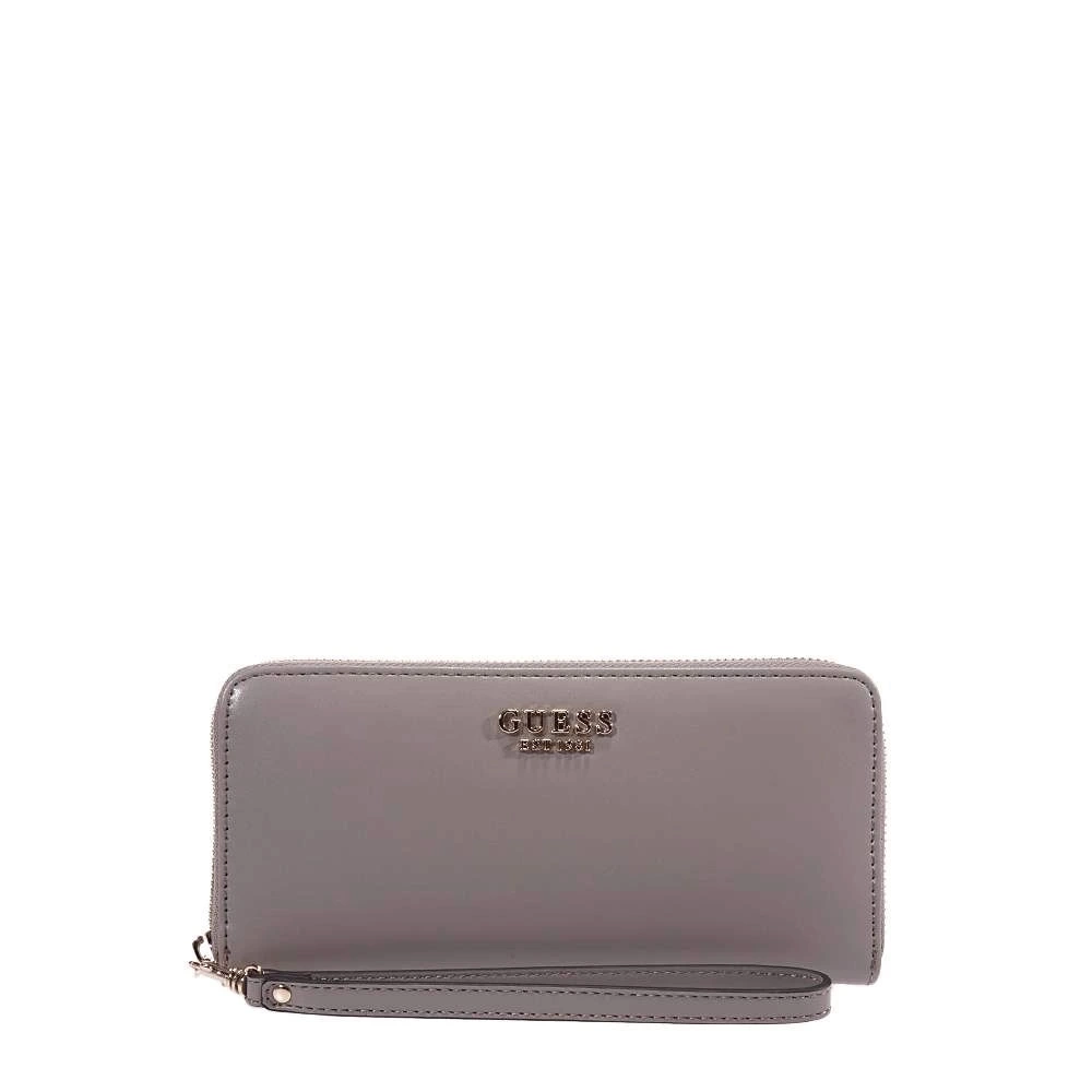 Guess Kadın Kahverengi Laurel Büyük Fermuarlı Cüzdan