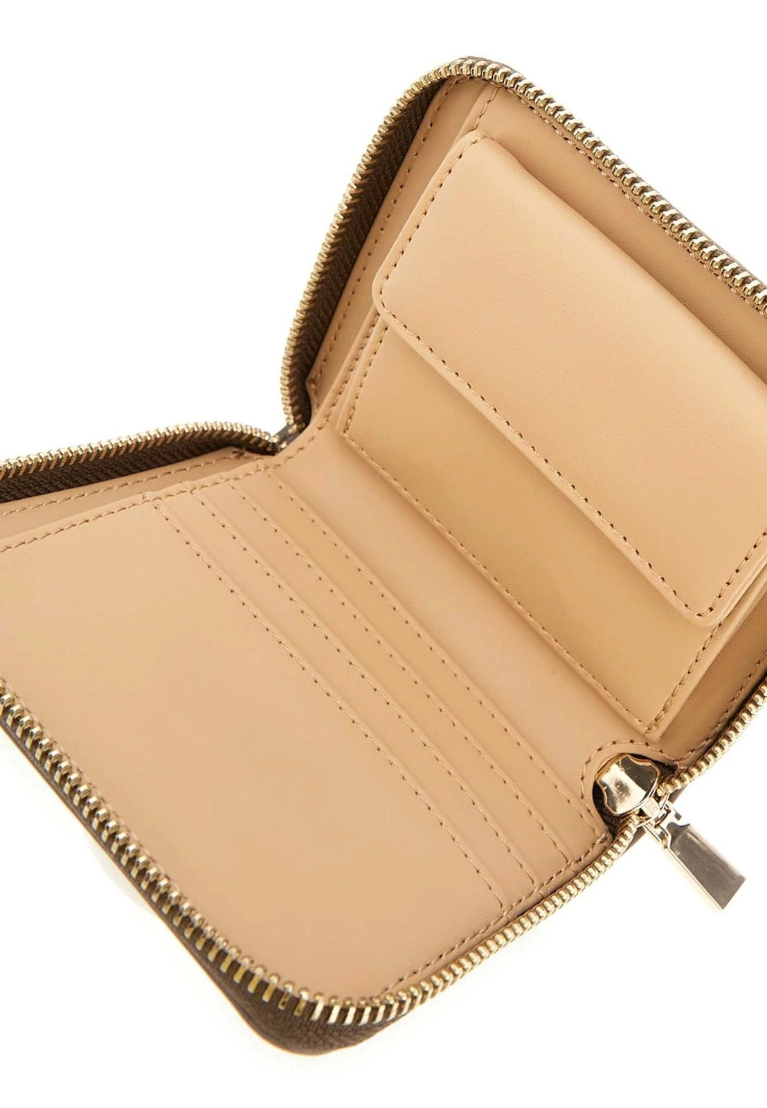 Guess Kadın Kahverengi Laurel Küçük Fermuarlı Cüzdan