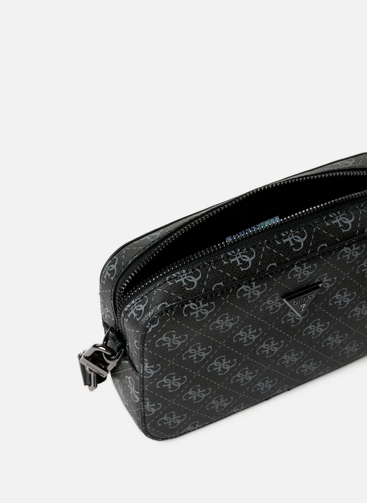 Guess Kadın Siyah Milano Mini Kamera Çantası
