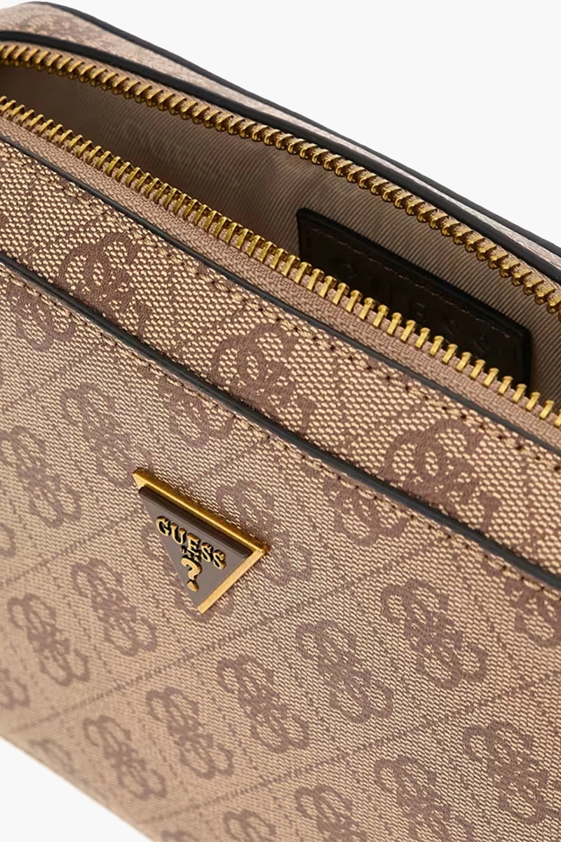 Guess Kadın Kahverengi Milano Mini Kamera Çantası