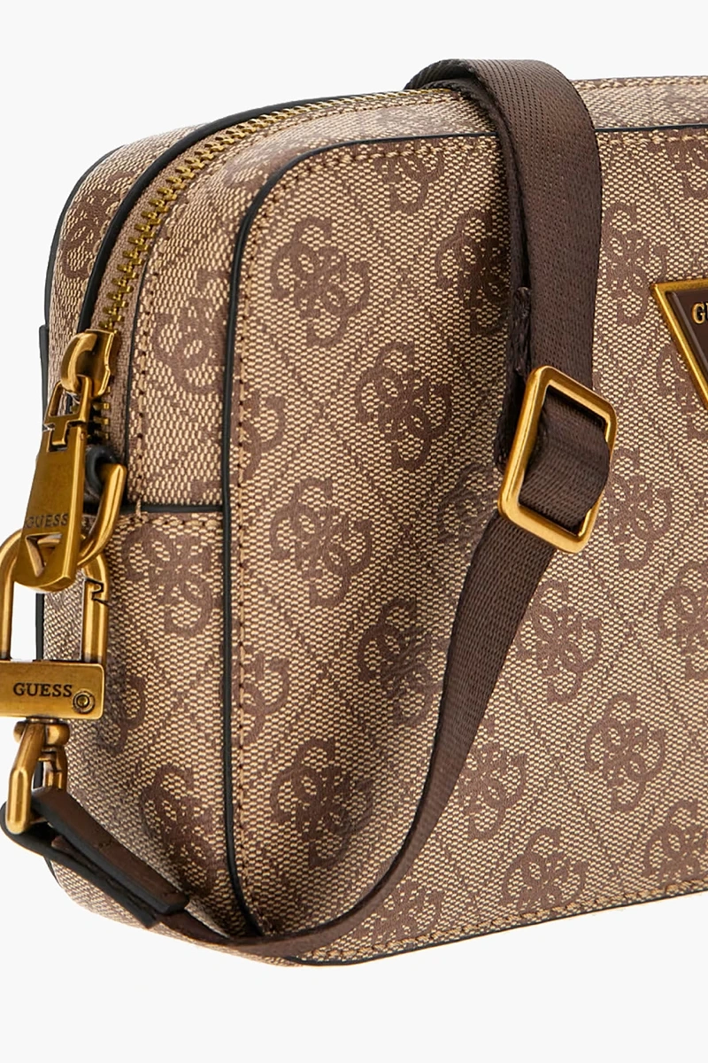 Guess Kadın Kahverengi Milano Mini Kamera Çantası