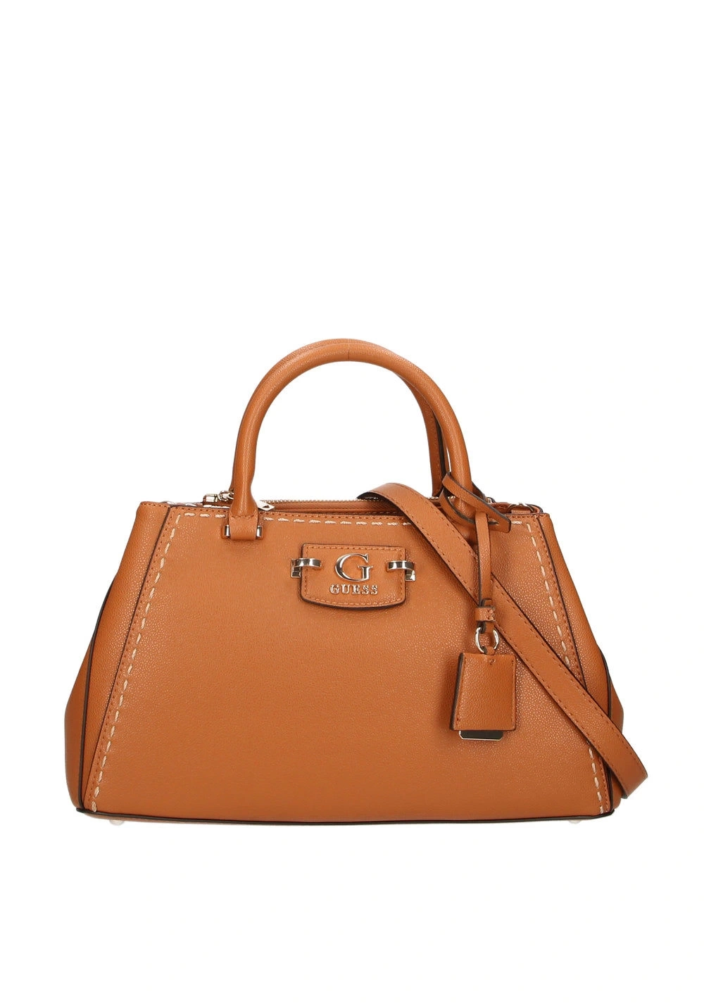 Guess Kadın Kahverengi  Nastra Society Satchel Çanta