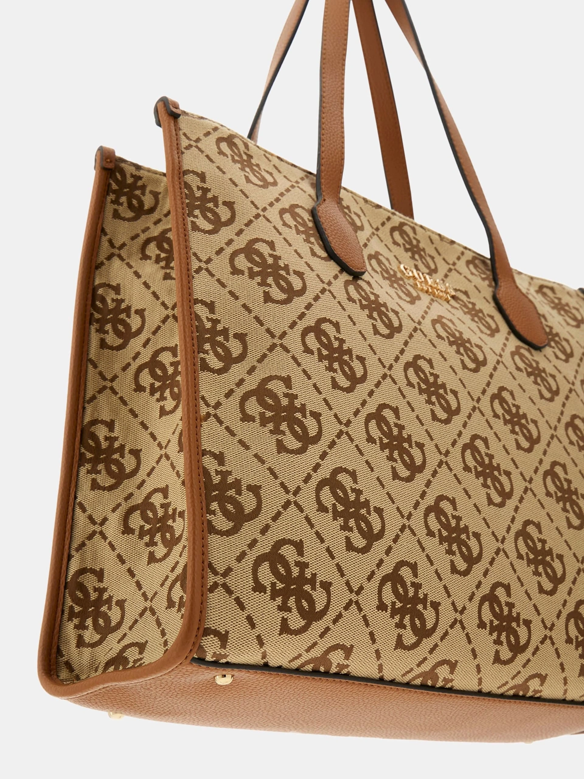 Guess Kadın Kahverengi Silvana Girlfriend Tote Çanta