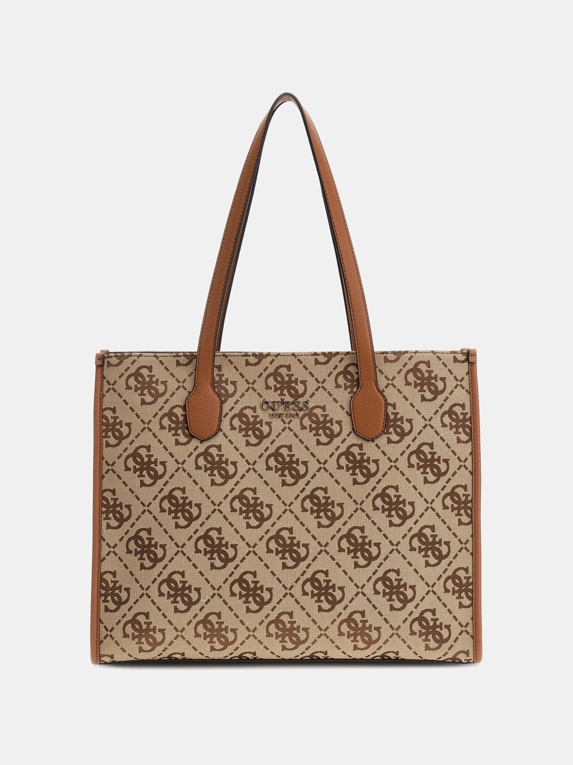Guess Kadın Kahverengi Silvana Girlfriend Tote Çanta