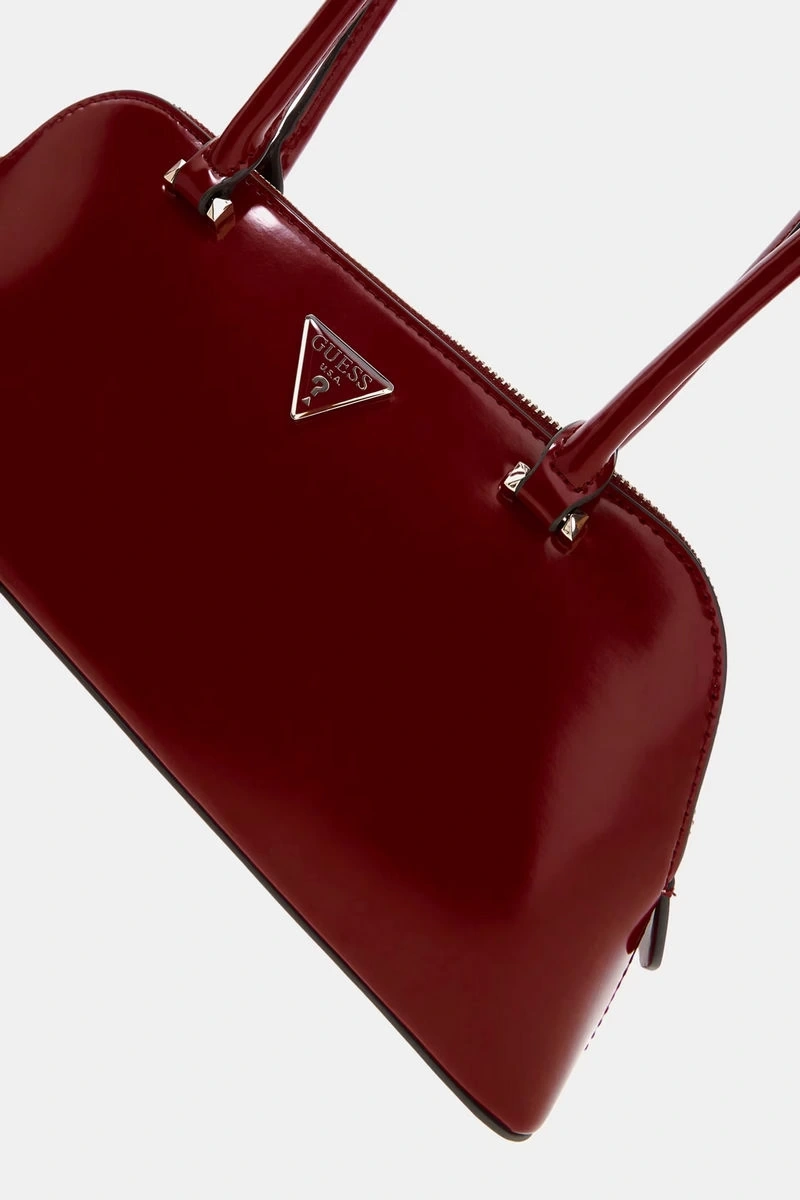 Guess Kadın Kırmızı Arnela Patent Omuz Çantası