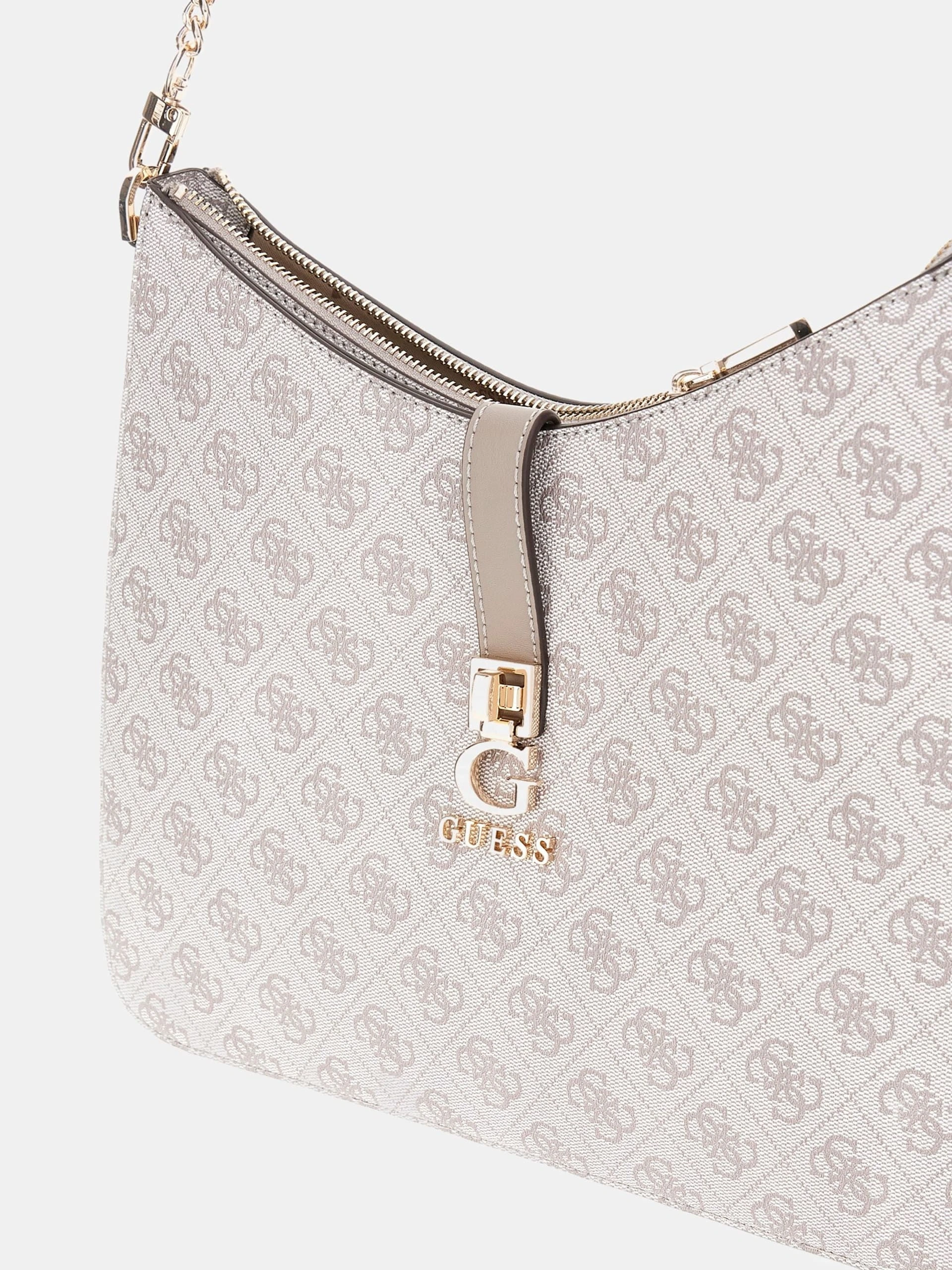 Guess Kadın Siyah Zamira Hobo Omuz Çantası