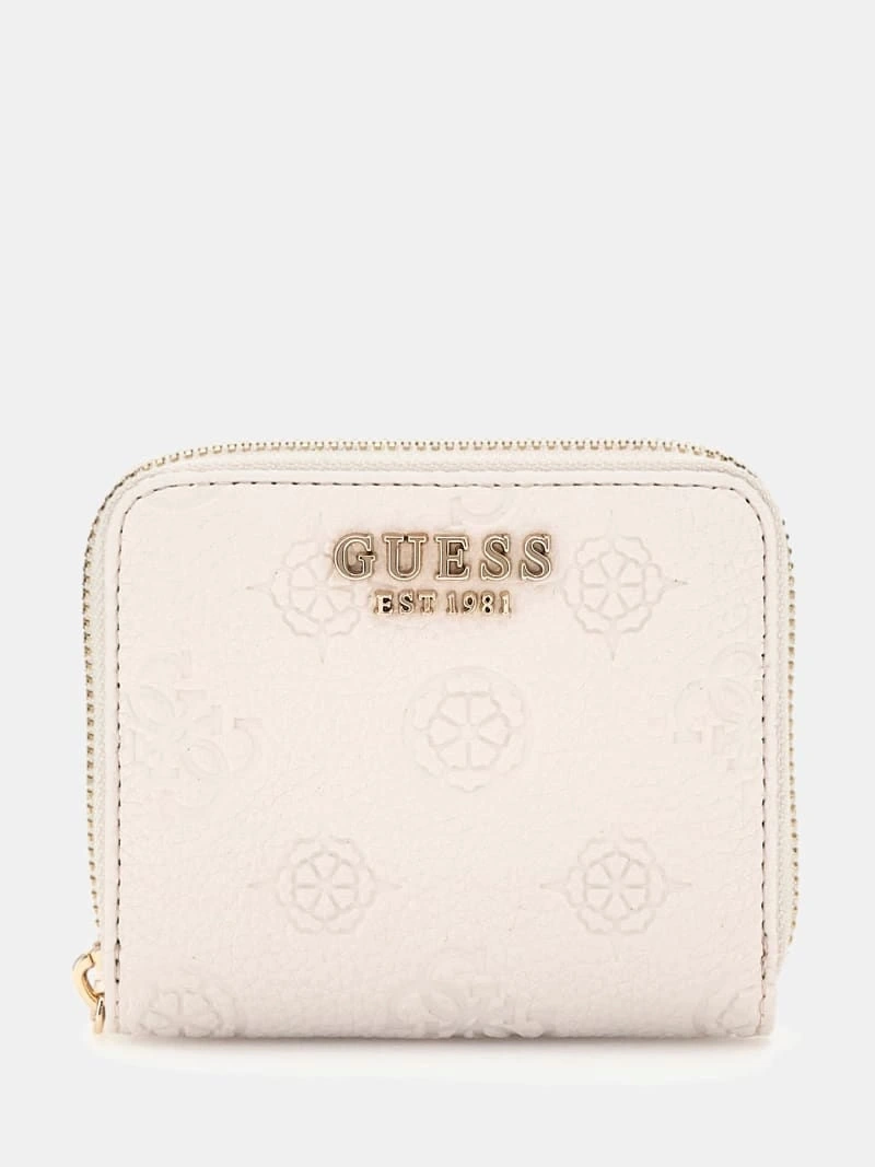 Guess Kadın Beyaz Cresidia Küçük Fermuarlı Cüzdan