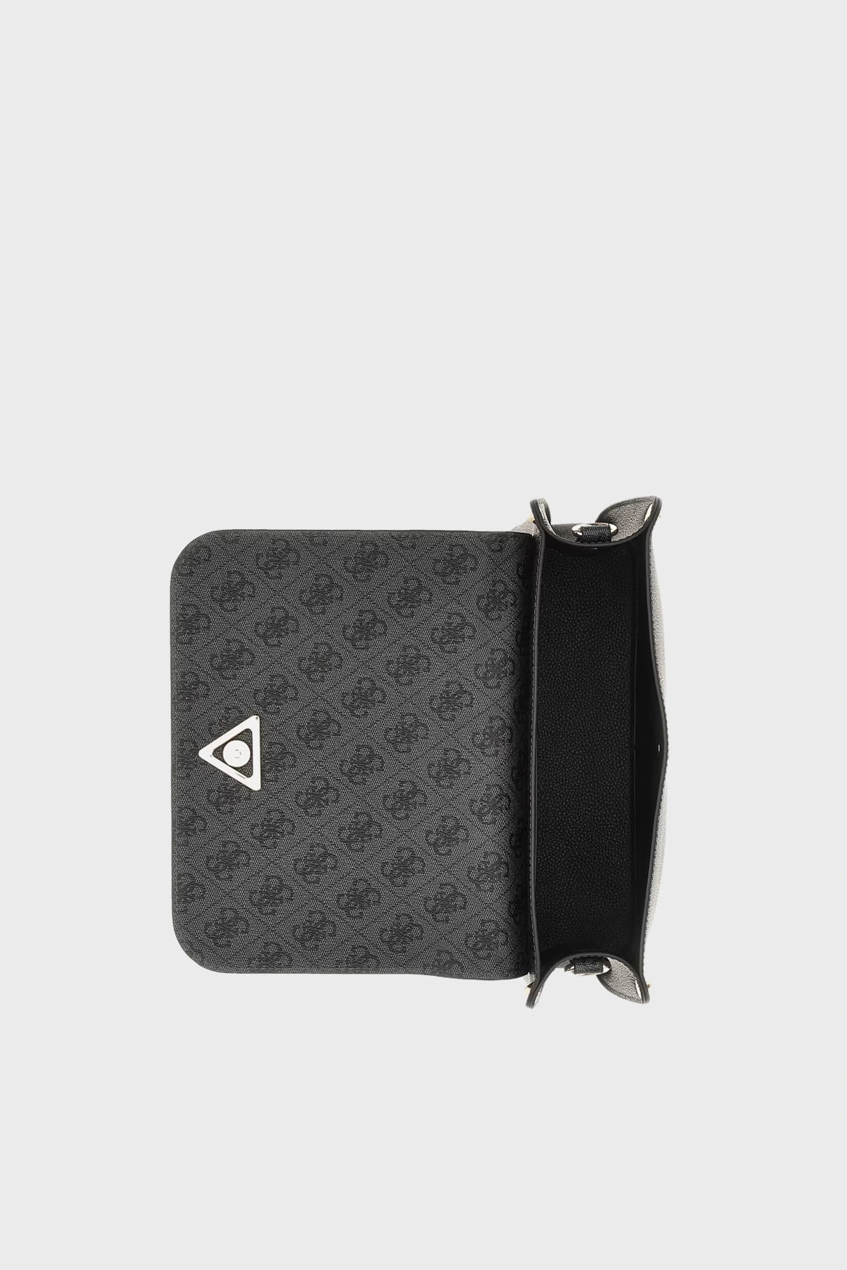 Guess Kadın Antrasit Meridian Flap Crossbody Çanta