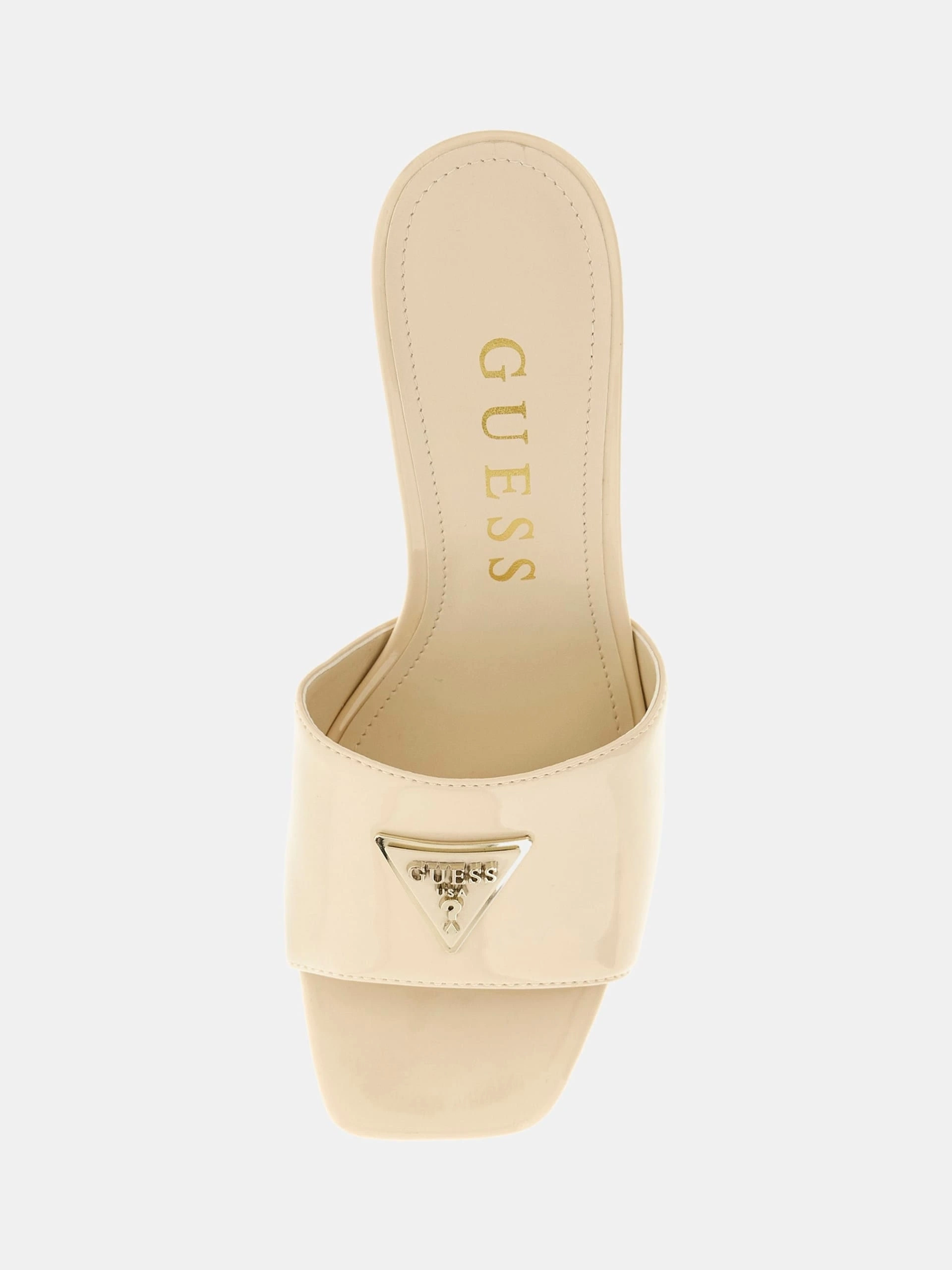 Guess Kadın Lusine Krem Rugan Sandalet