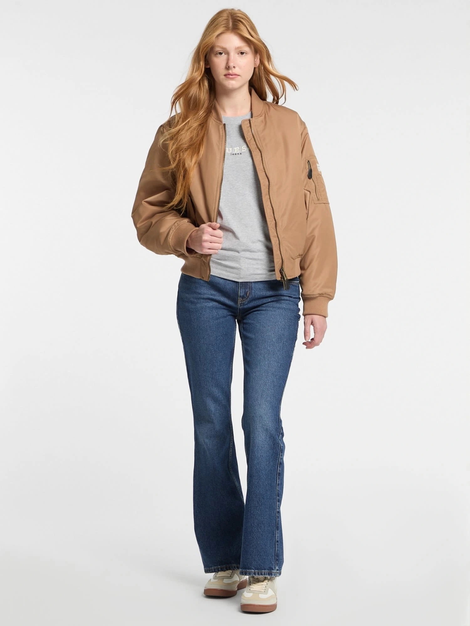 Guess Kadın Mavi G09 Bootcut Jean Kot Pantolon