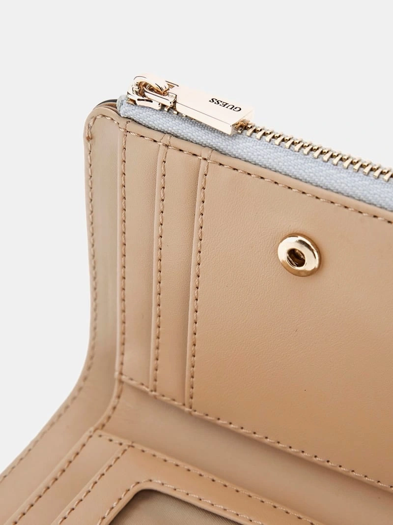 Guess Kadın Mavi Laurel Fermuarlı Kartlık