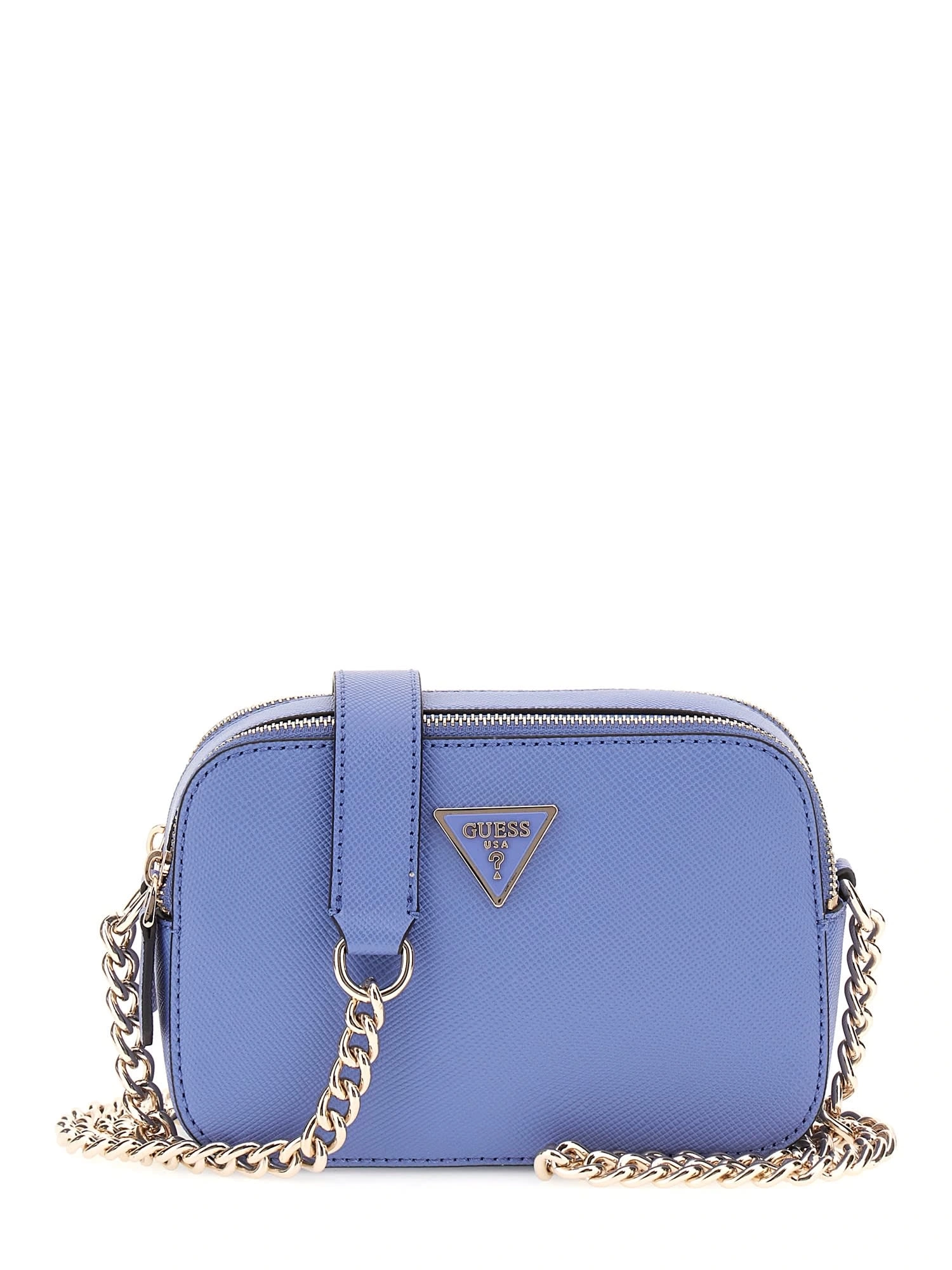 Guess Kadın Mavi Noelle Crossbody Kamera Çanta