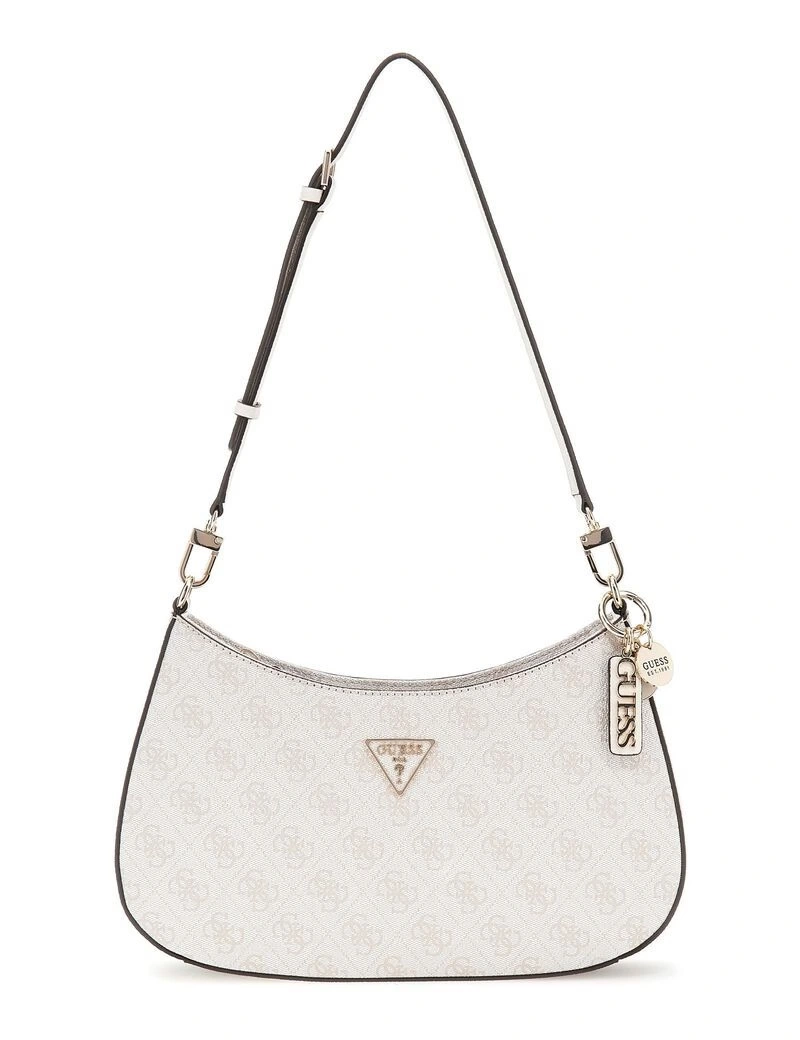 Guess Kadın Noelle Üstten Fermuarlı Omuz Çantası