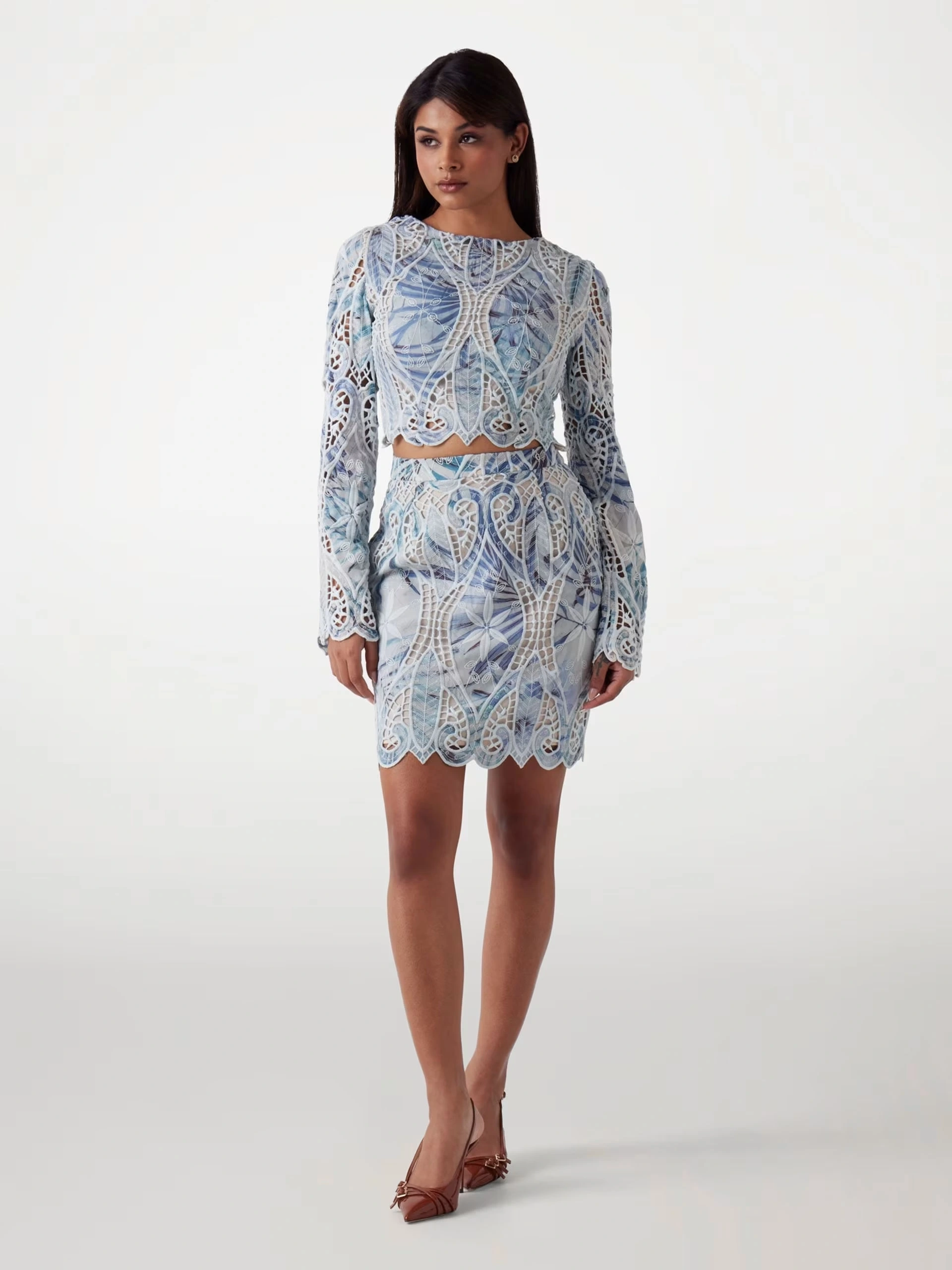 Guess Kadın Anastasia Dantel Bluz
