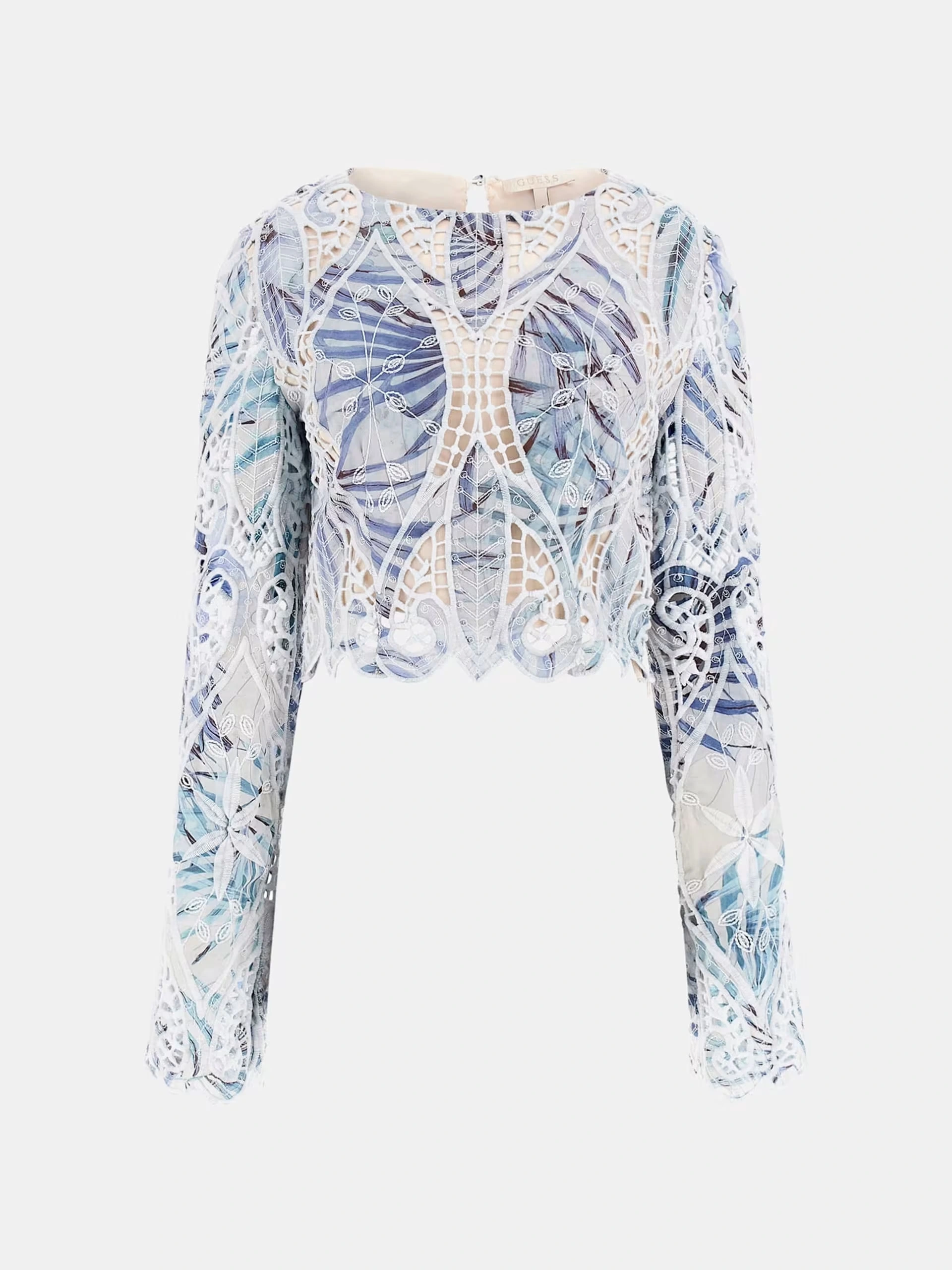 Guess Kadın Anastasia Dantel Bluz