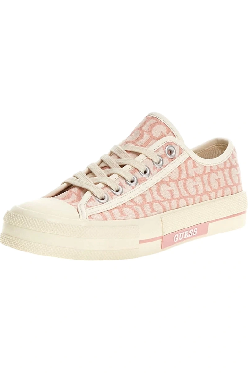 Guess Kadın Pembe Carey  Logolu Sneaker