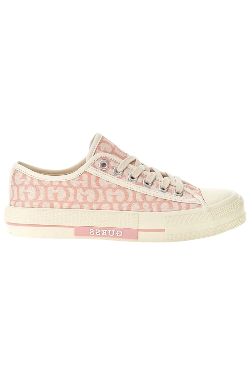 Guess Kadın Pembe Carey  Logolu Sneaker