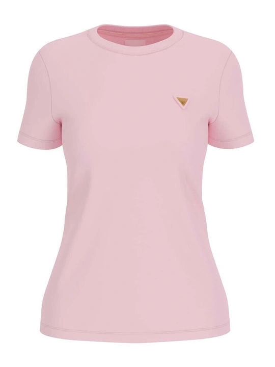 Guess Kadın Pembe Colette Tişört