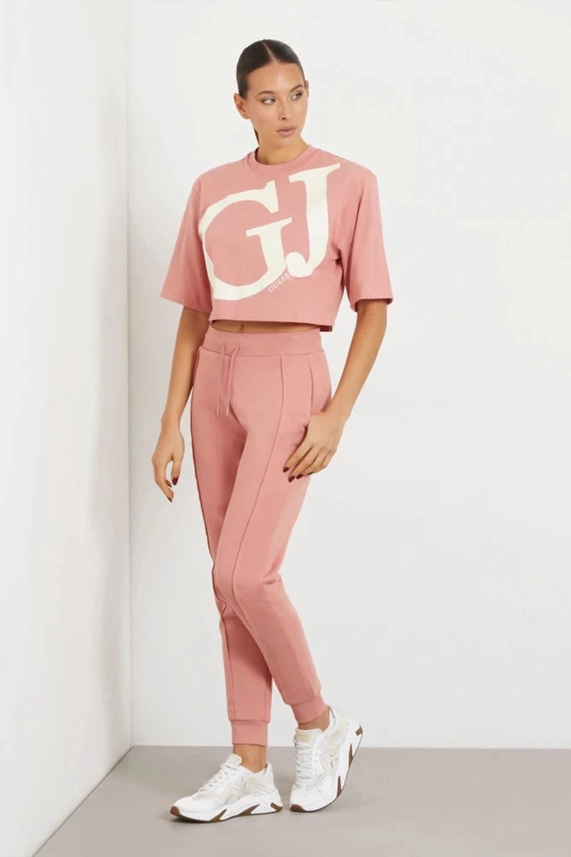 Guess Kadın Pembe Jogger Eşofman Altı
