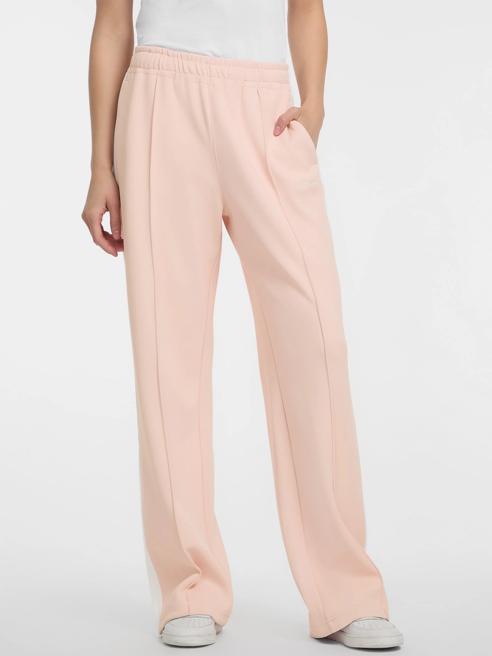 Guess Kadın Pembe Triko Eşofman Altı