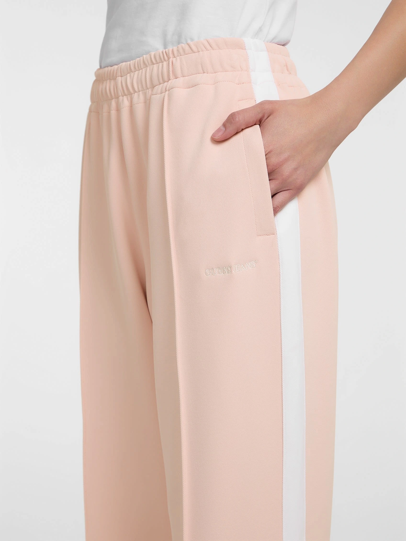 Guess Kadın Pembe Triko Eşofman Altı