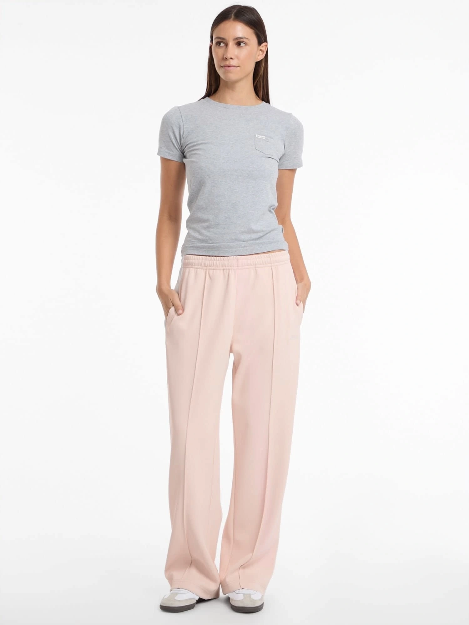 Guess Kadın Pembe Triko Eşofman Altı