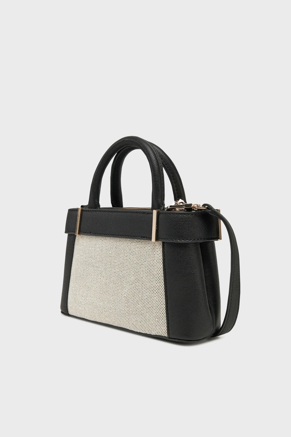 Guess Kadın Siyah Anadela Mini Satchel Çanta
