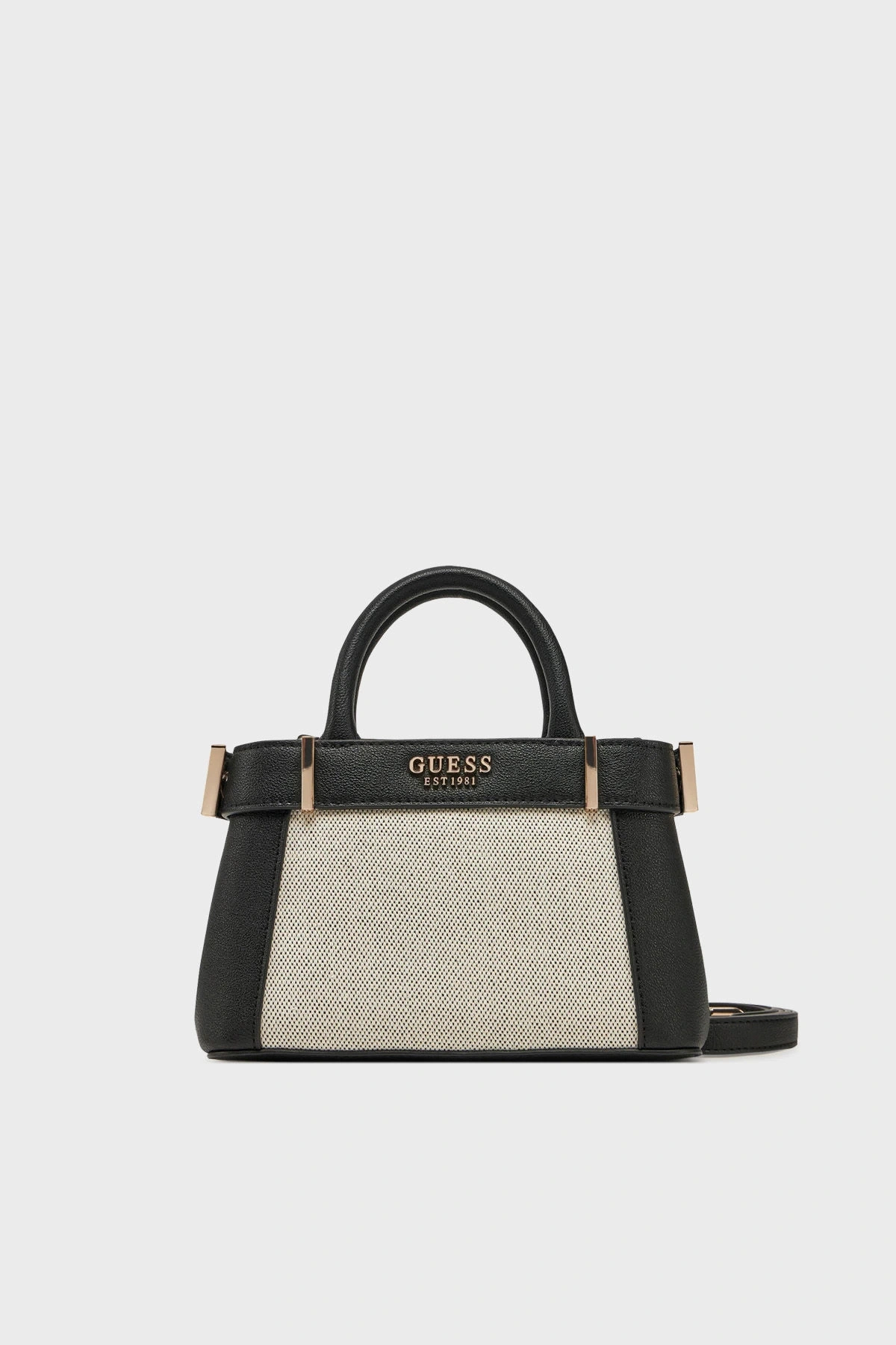 Guess Kadın Siyah Anadela Mini Satchel Çanta