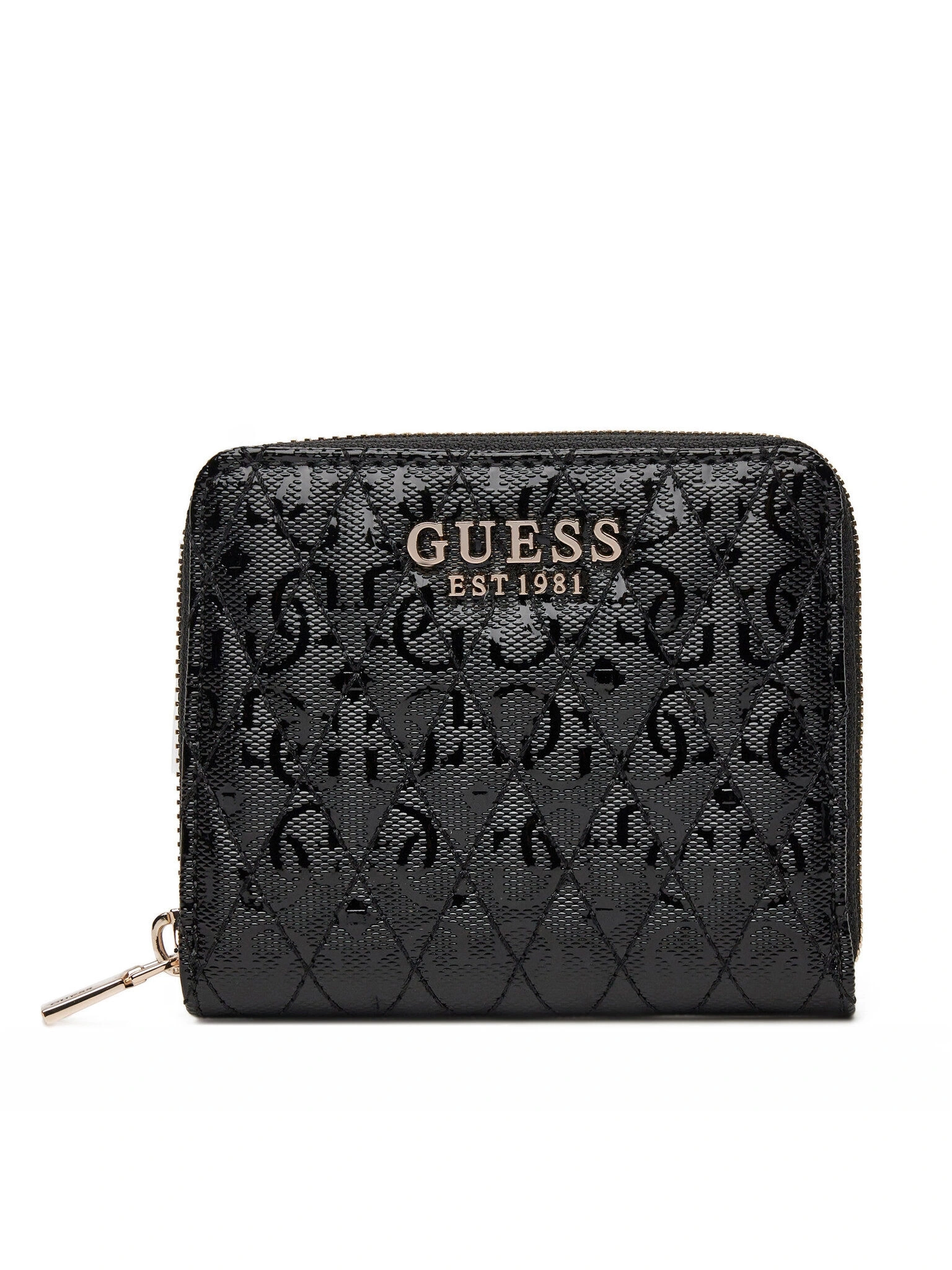 Guess Kadın Siyah Betula Küçük Fermuarlı Cüzdan