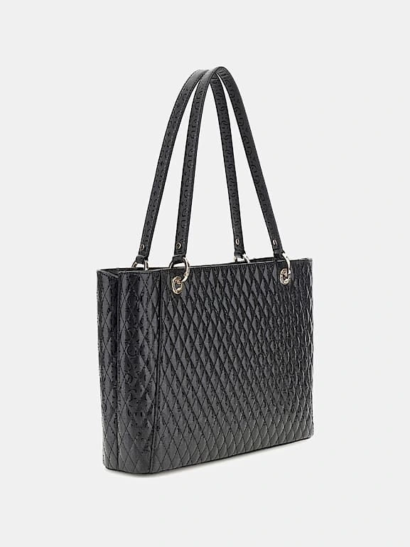 Guess Kadın Siyah Betula Noel Tote Çanta
