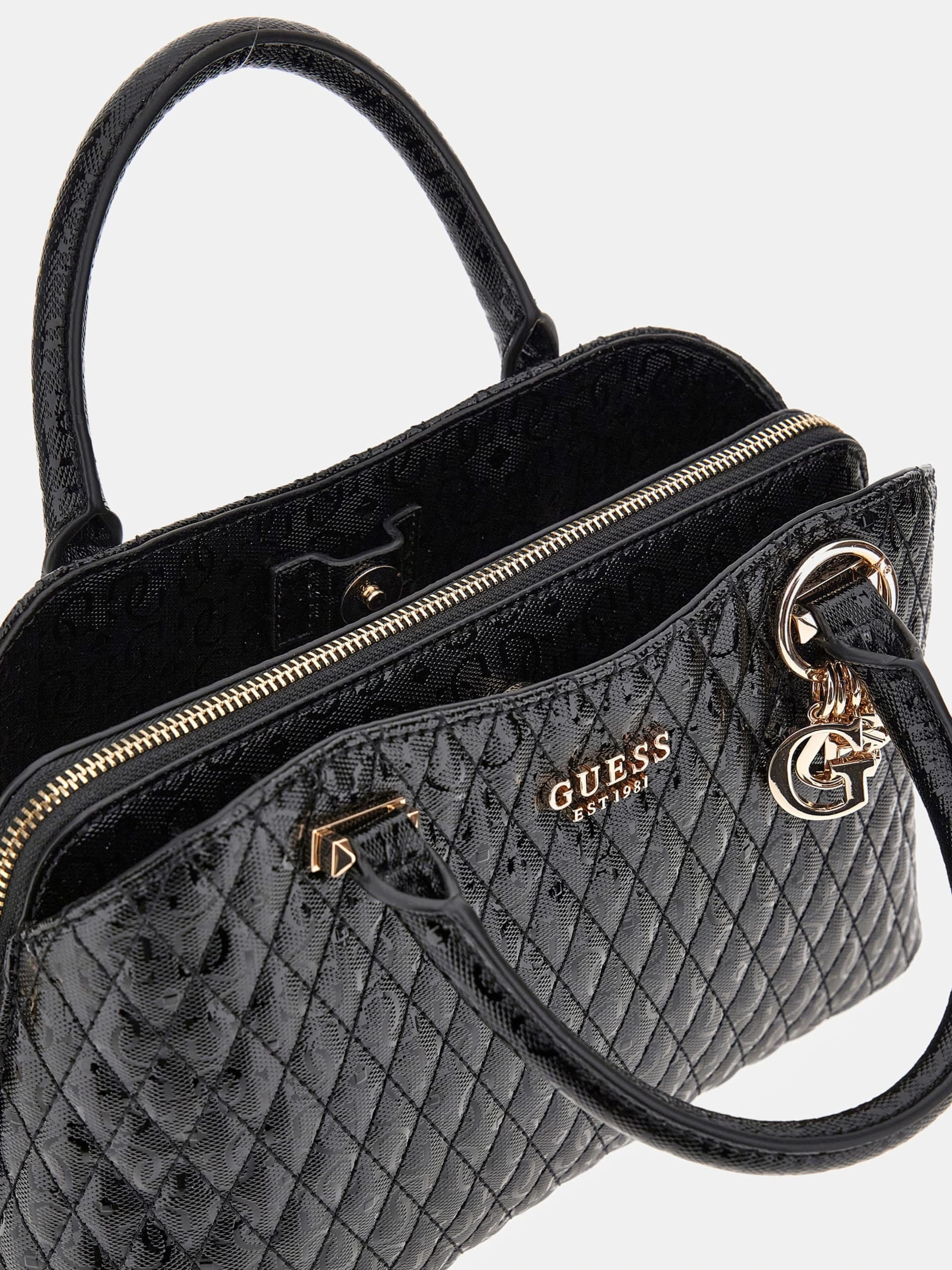 Guess Kadın Siyah Betula Satchel Çanta