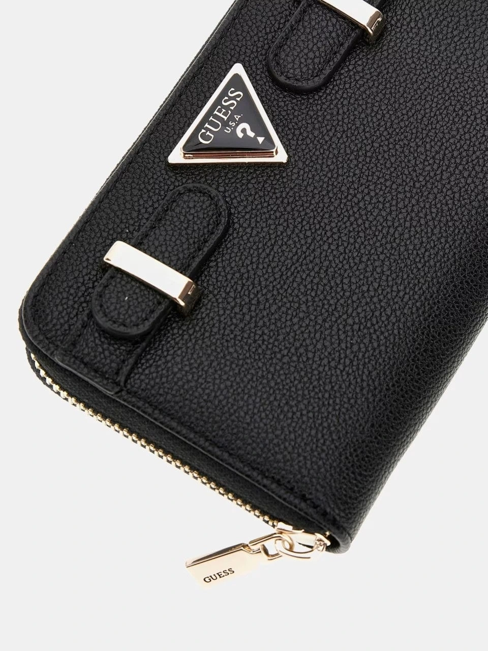 Guess Kadın Siyah Eco Ali Orta Boy Fermuarlı Cüzdan