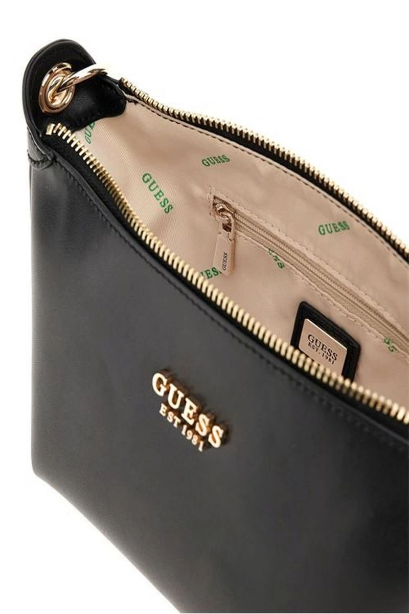Guess Kadın Siyah Eco Evaine Omuz Çantası