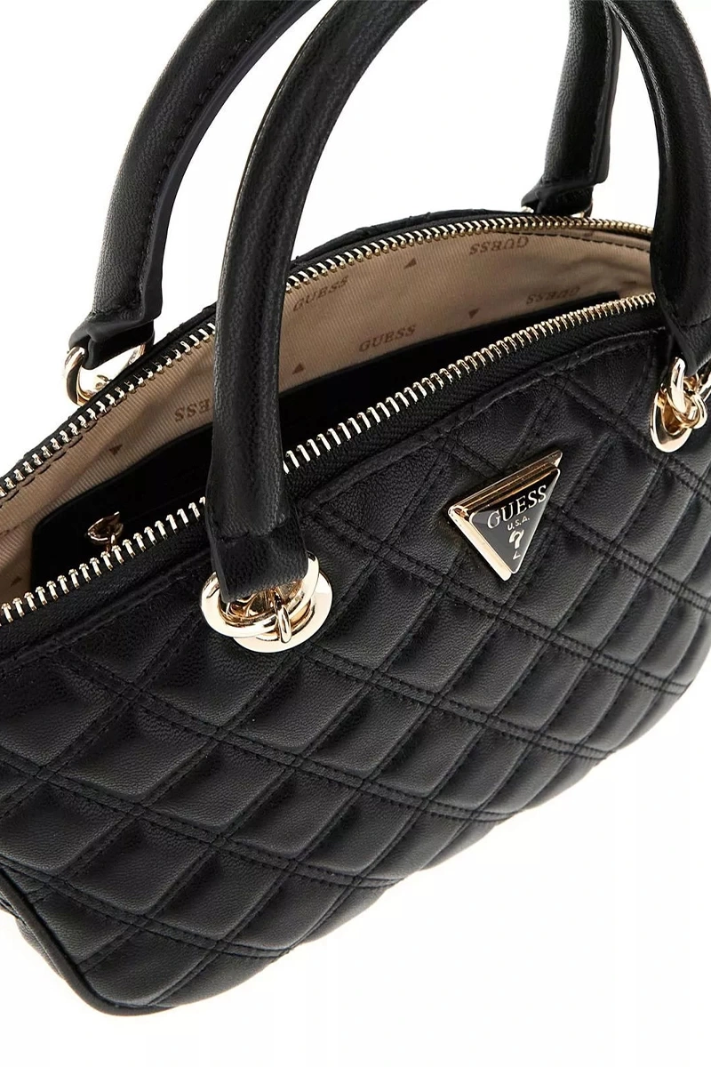 Guess Kadın Siyah Giully Mini Satchel Çanta