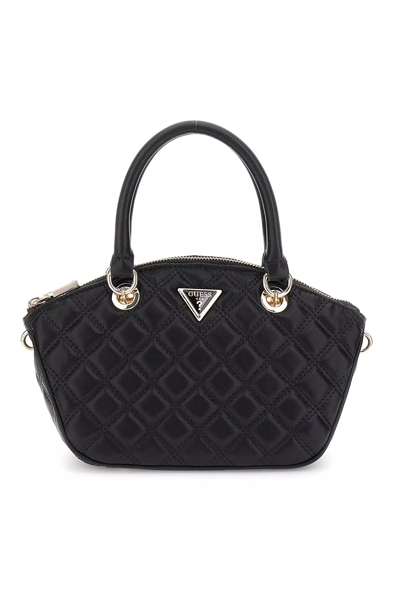 Guess Kadın Siyah Giully Mini Satchel Çanta