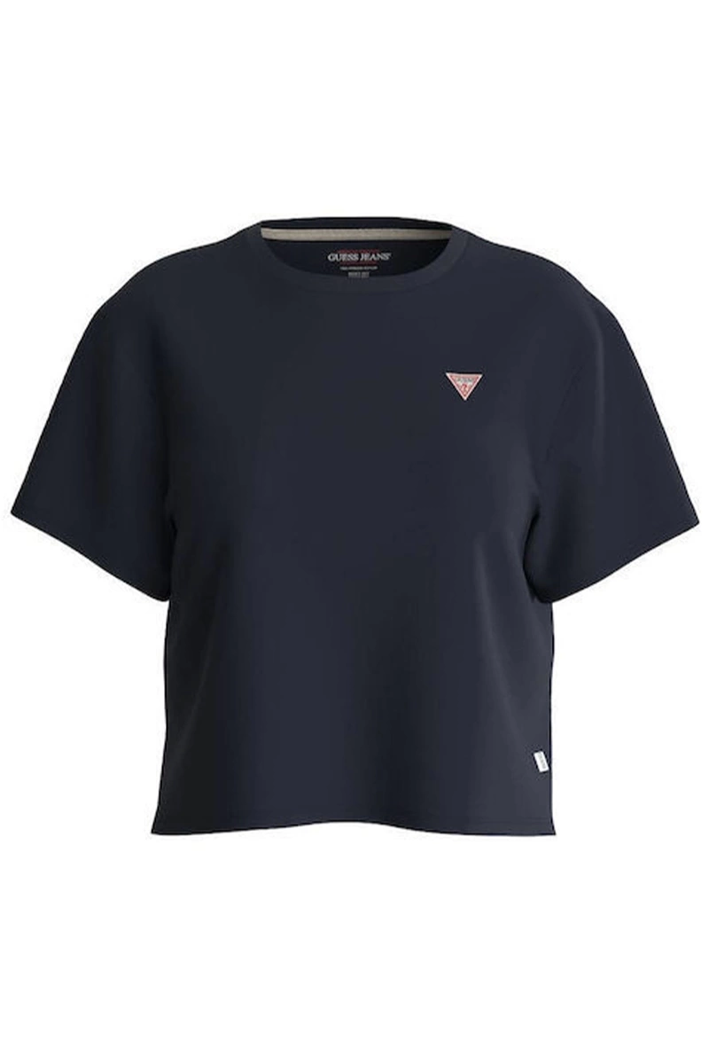 Guess Kadın Lacivert T-Shirt
