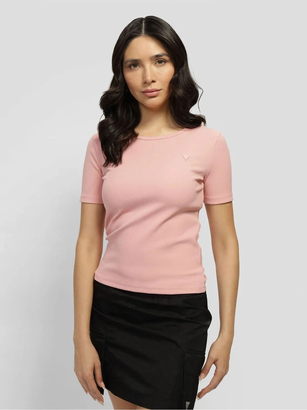 Guess Kadın Active Steffi Pembe T-Shirt